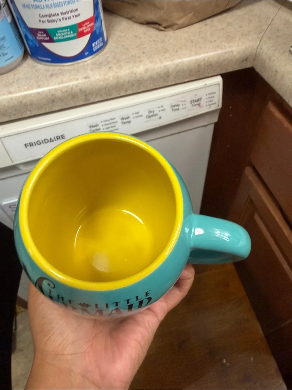 The little mermaid Turquoise Ceramic Mug - Branded Character Drinkware